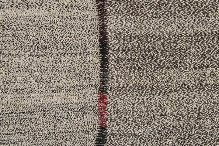 8' 6 x 9' 9 Hand Woven Kilim Modern Wool Rug