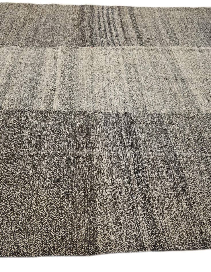 Detail image of 8' 2 x 9' 8  Hand Woven Kilim Modern Wool Rug