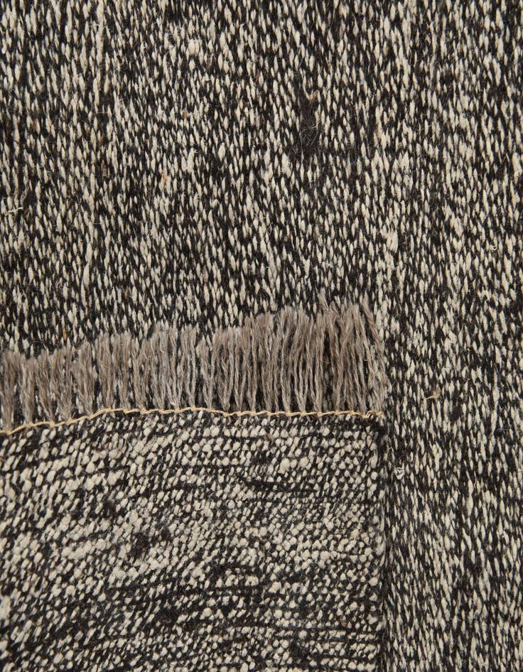 Detail image of 8' 2 x 9' 8  Hand Woven Kilim Modern Wool Rug