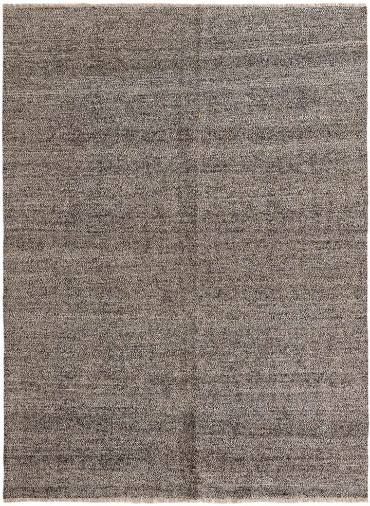 6' 9 x 9' 2 Hand Woven Kilim Modern Wool Rug