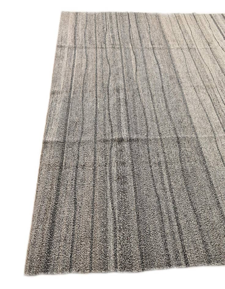 Detail image of 8' 8 x 10'  Hand Woven Kilim Modern Wool Rug