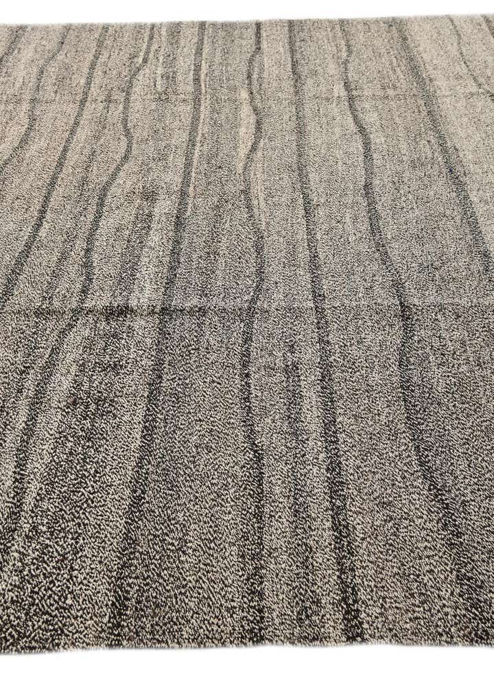 8' 8 x 10' Hand Woven Kilim Modern Wool Rug