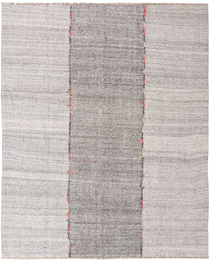 250cm x 295cm Handgewebt Kilim Modern Wolle Teppich