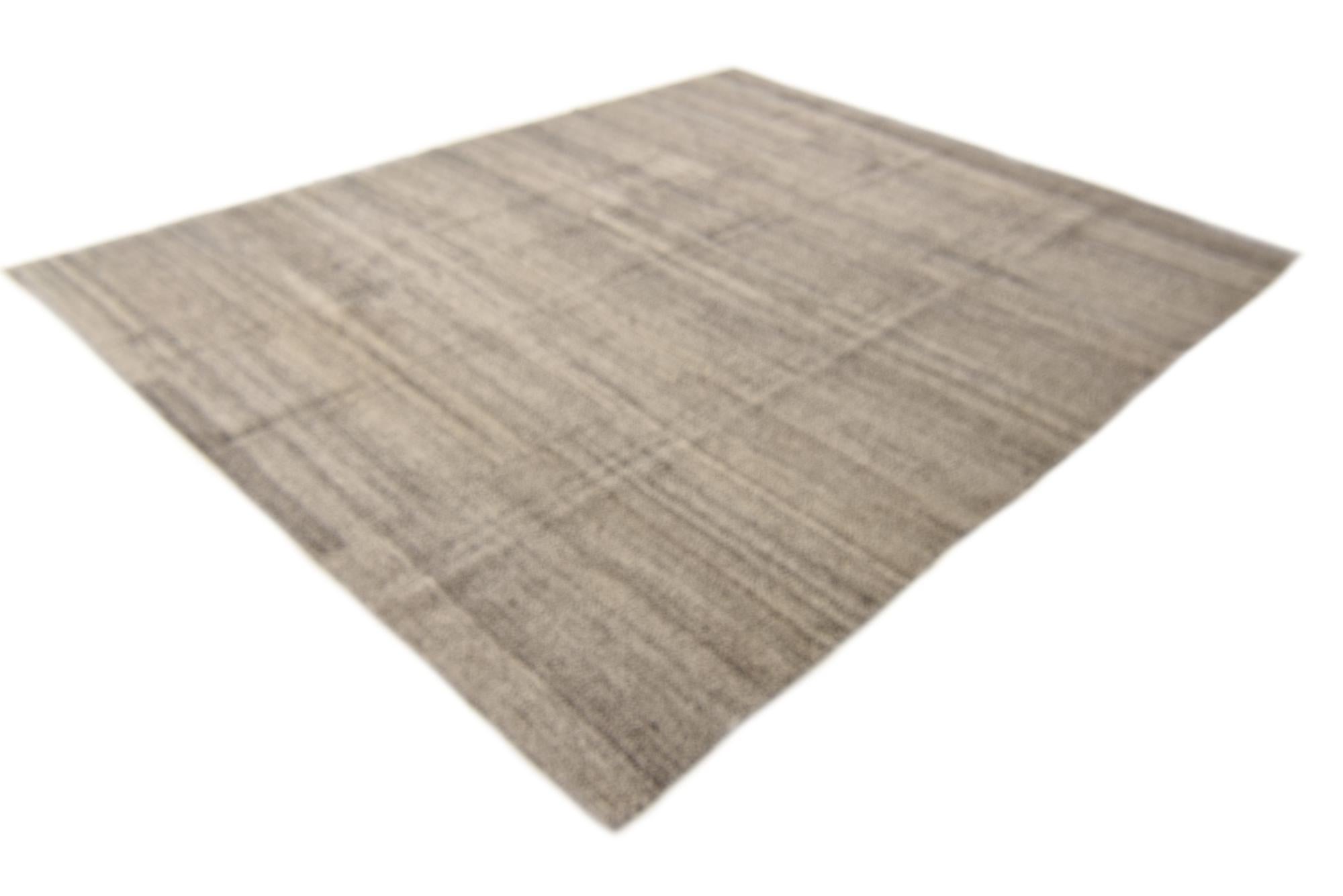 9' 1 x 11' 1 Hand Woven Kilim Modern Wool Rug