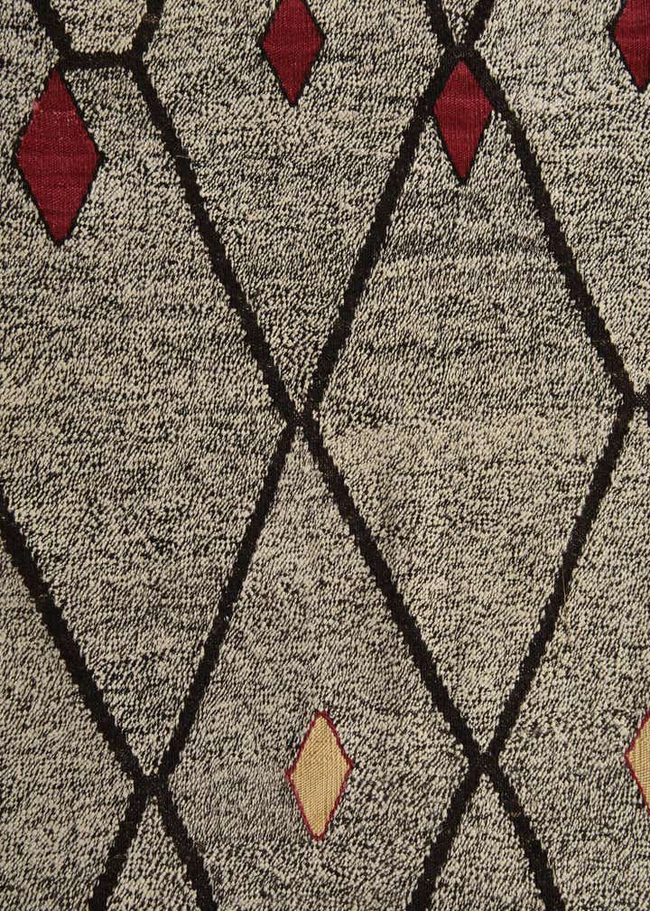 7' 4 x 9' 5 Hand Woven Kilim Modern Wool Rug