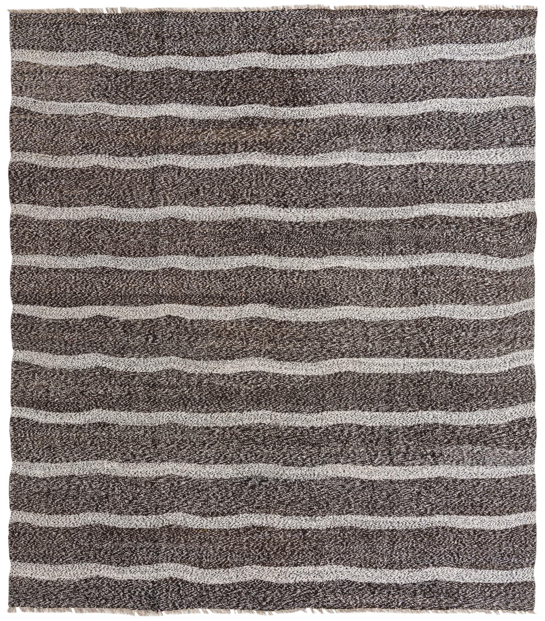 8' 3 x 9' 4 Hand Woven Kilim Modern Wool Rug