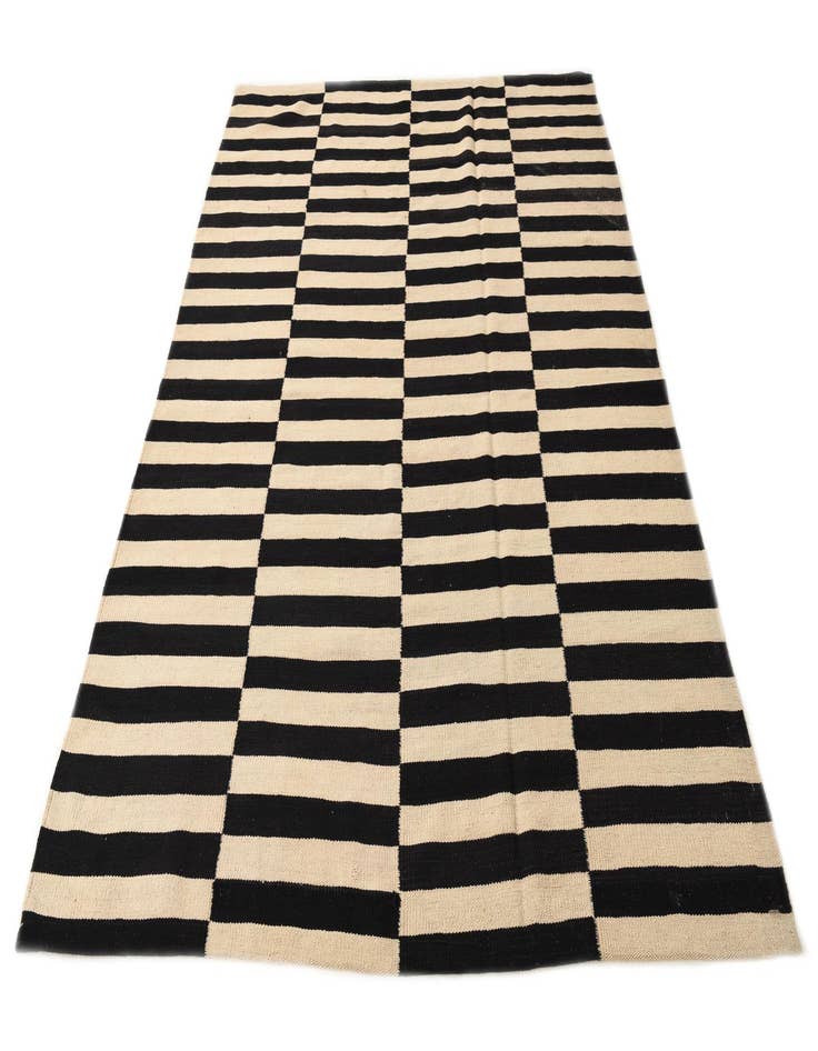 Detail image of 5' 7 x 7' 10  Hand Woven Kilim Modern Wool Rug