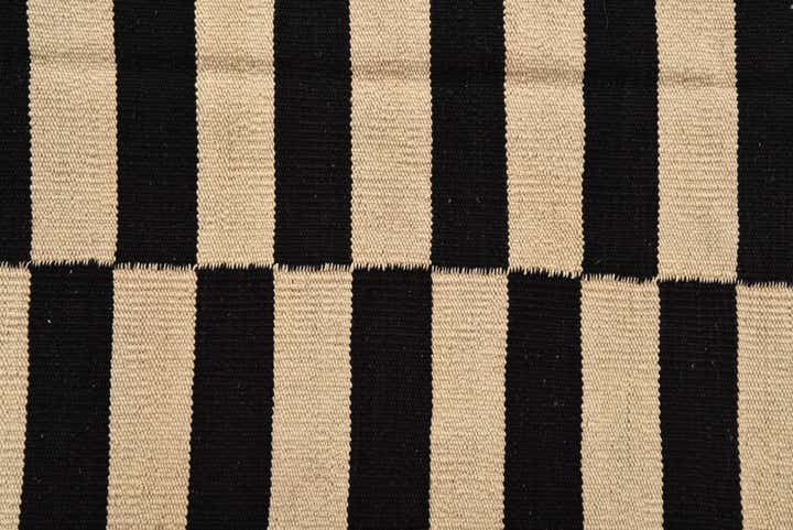 5' 7 x 7' 10 Hand Woven Kilim Modern Wool Rug