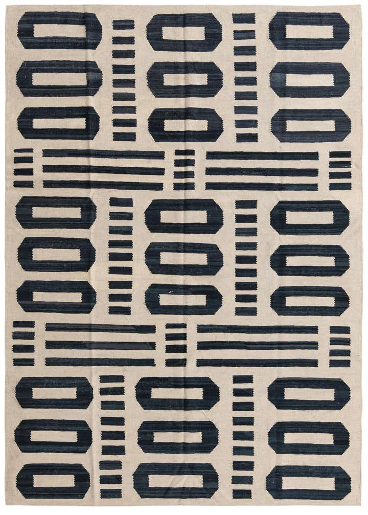 5' 9 x 7' 10 Hand Woven Kilim Modern Wool Rug