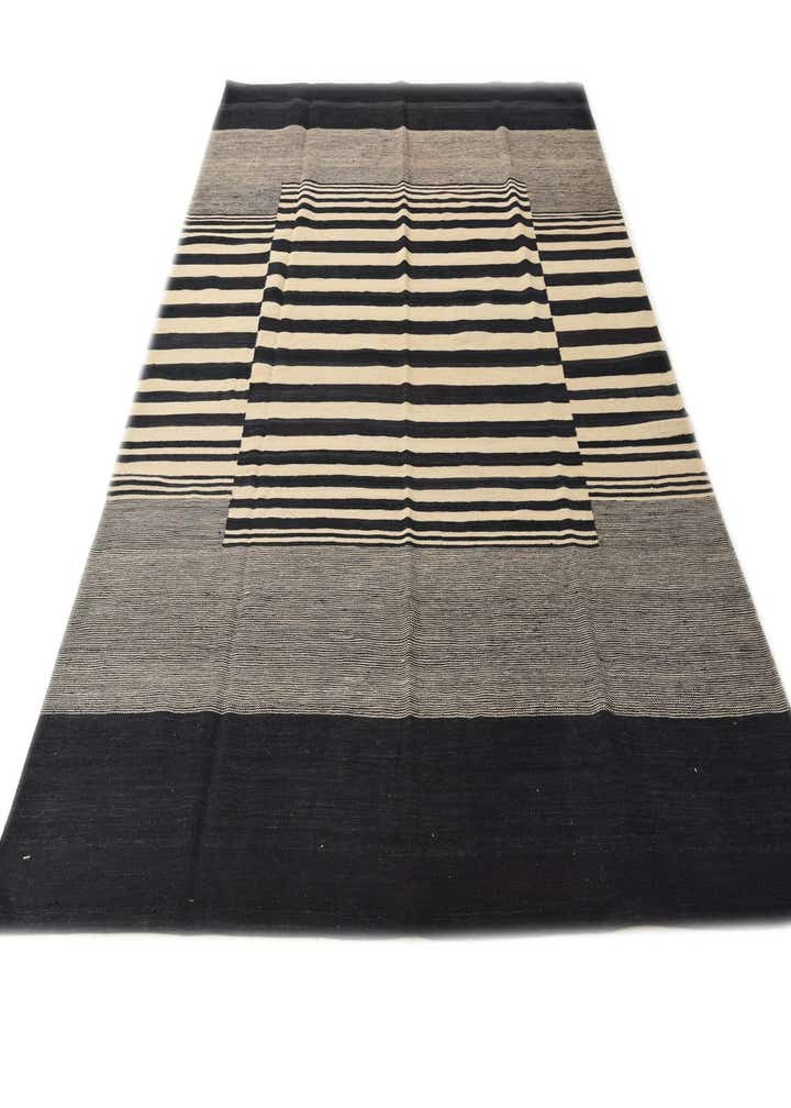6' 10 x 9' 8 Hand Woven Kilim Modern Wool Rug