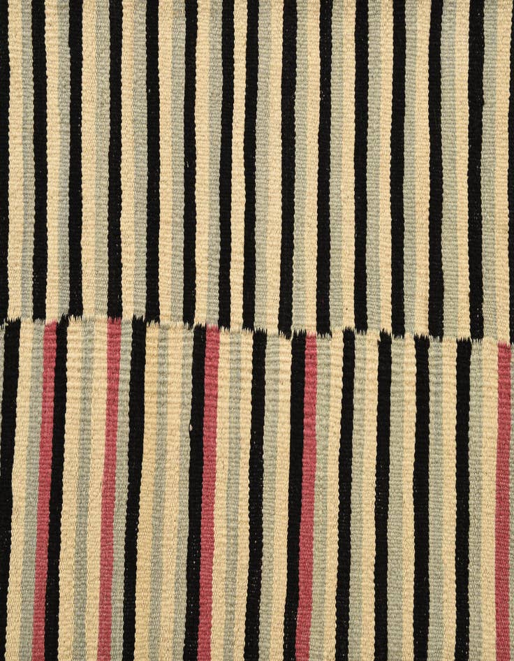 Detail image of 5' 10 x 7' 9  Hand Woven Kilim Modern Wool Rug