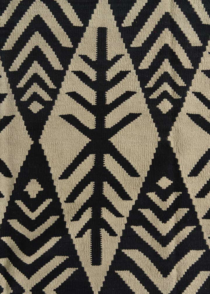 6' x 8' 6 Hand Woven Kilim Modern Wool Rug