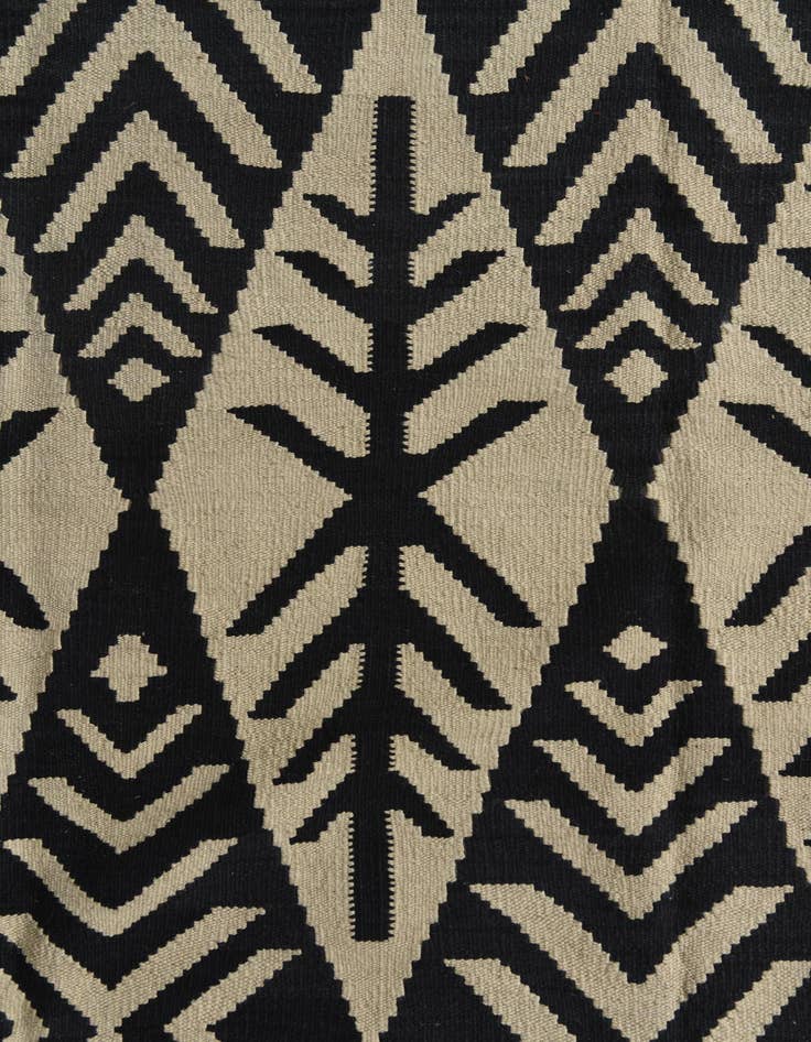 Detail image of 6' x 8' 6  Hand Woven Kilim Modern Wool Rug