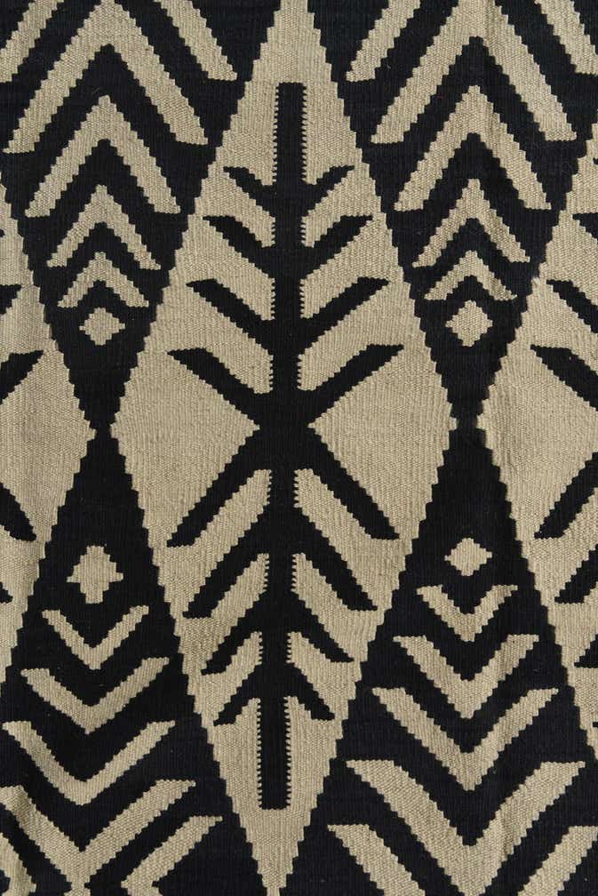 6' x 8' 6 Hand Woven Kilim Modern Wool Rug