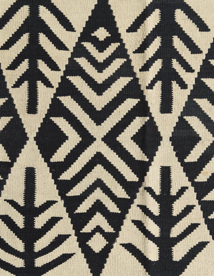 Detail image of 6' x 8' 6  Hand Woven Kilim Modern Wool Rug