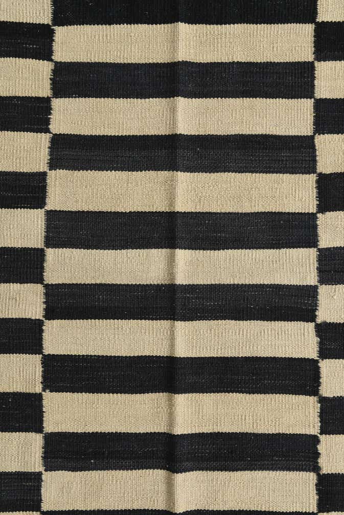 4' 3 x 6' Hand Woven Kilim Modern Wool Rug