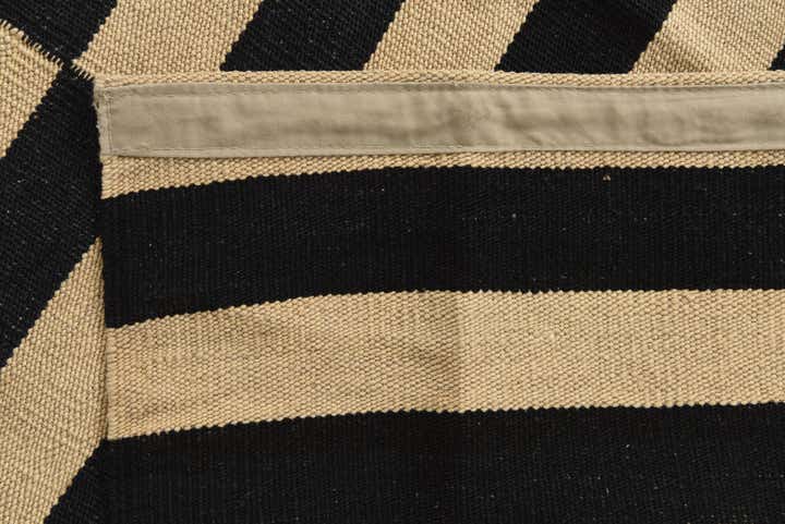 4' 1 x 5' 10 Hand Woven Kilim Modern Wool Rug