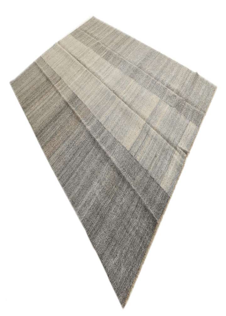 8' 7 x 11' 10 Hand Woven Kilim Modern Wool Rug