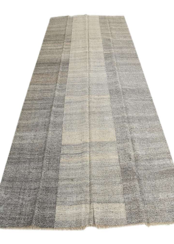 8' 7 x 11' 10 Hand Woven Kilim Modern Wool Rug