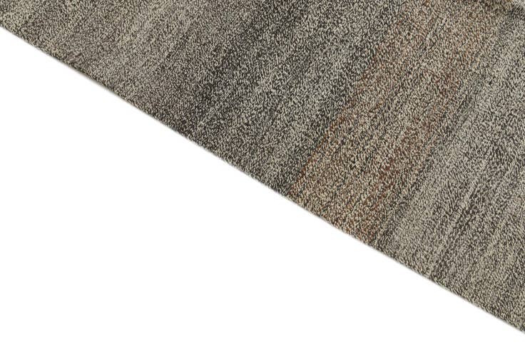 Detail image of 8' 7 x 11' 10 Hand Woven Kilim Modern Wool Rug