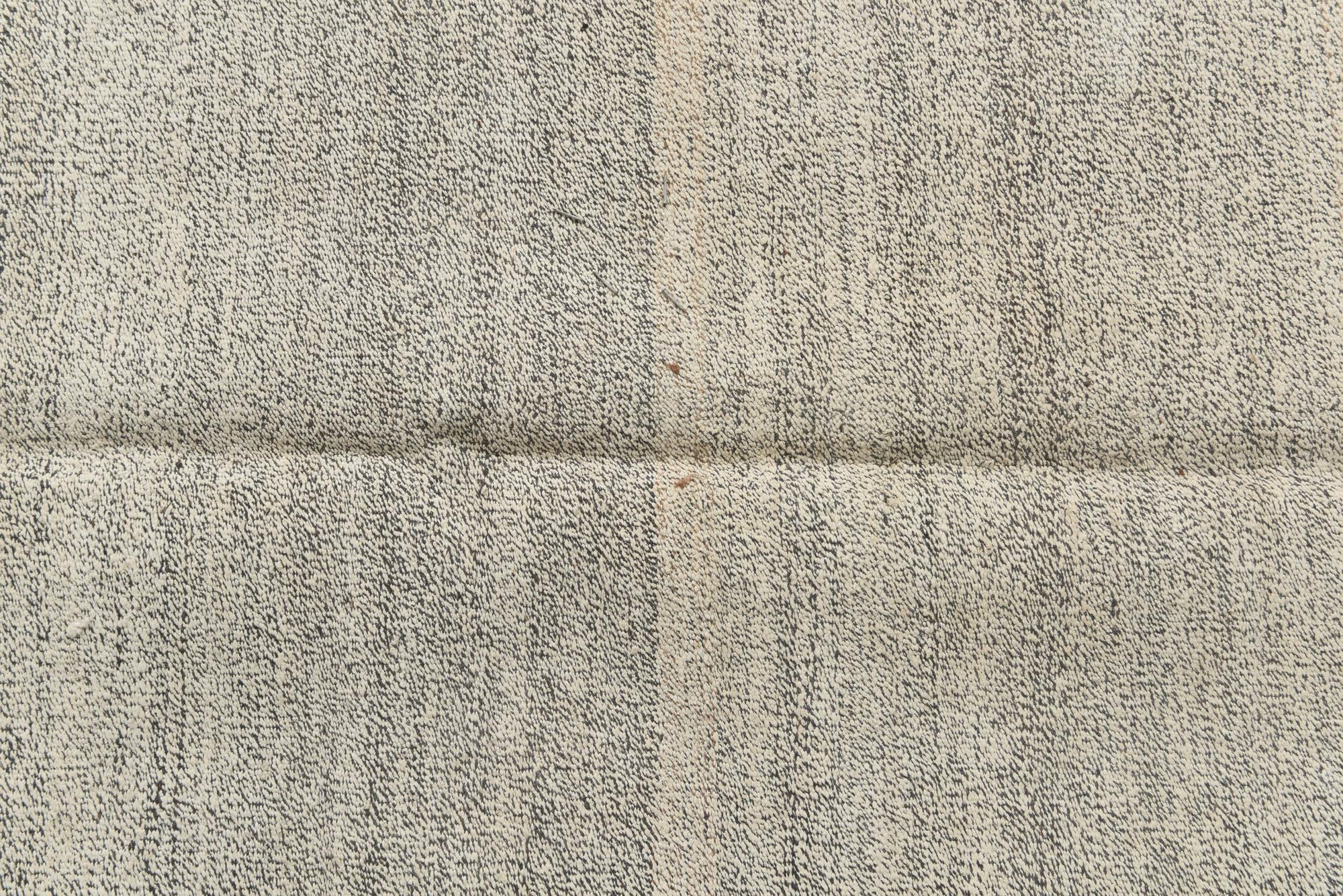 8' 7 x 11' 10 Hand Woven Kilim Modern Wool Rug