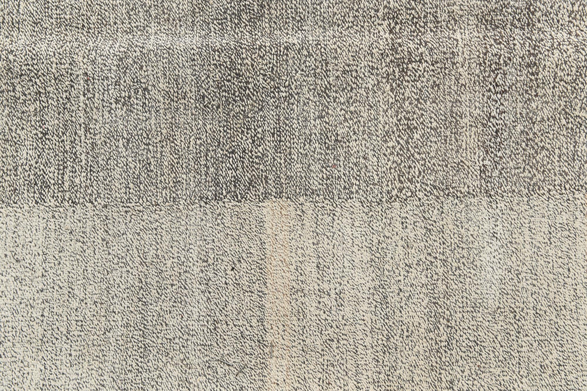 8' 7 x 11' 10 Hand Woven Kilim Modern Wool Rug