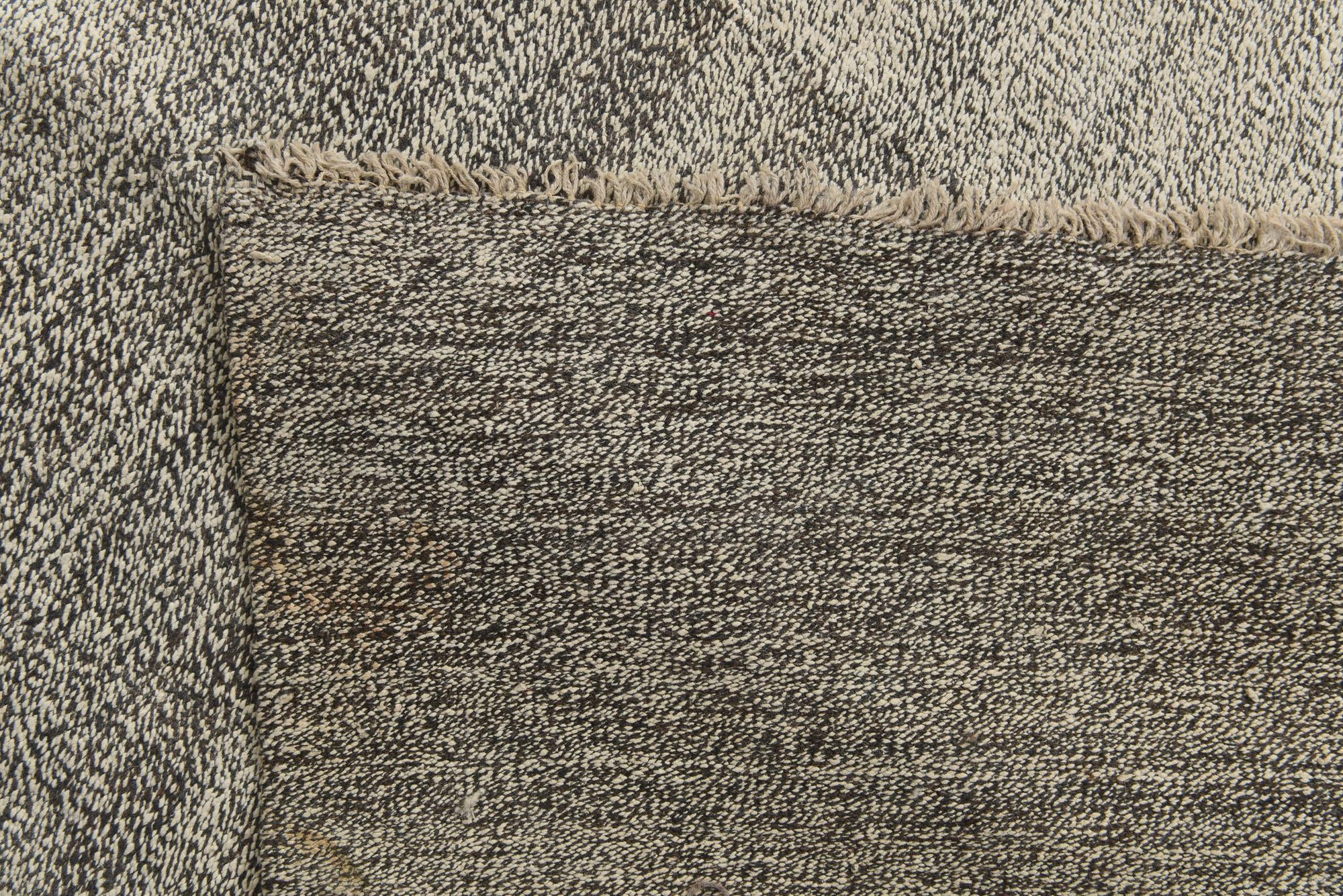 8' 7 x 11' 10 Hand Woven Kilim Modern Wool Rug