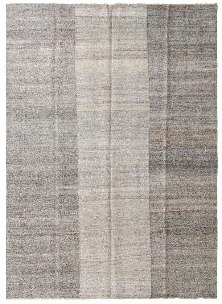 8' 7 x 11' 10 Hand Woven Kilim Modern Wool Rug