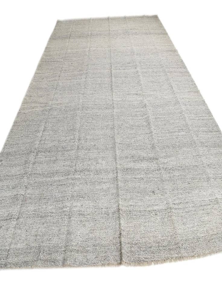 Detail image of 12' 2 x 17' 1  Hand Woven Kilim Modern Wool Rug