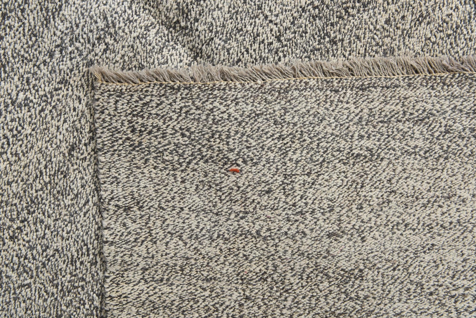 12' 2 x 17' 1 Hand Woven Kilim Modern Wool Rug