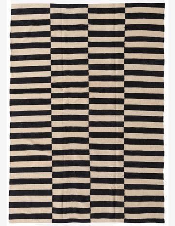 5' 5 x 7' 7 Hand Woven Kilim Modern Wool Rug