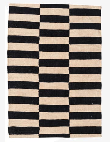 2' 8 x 3' 10 Hand Woven Kilim Modern Wool Rug