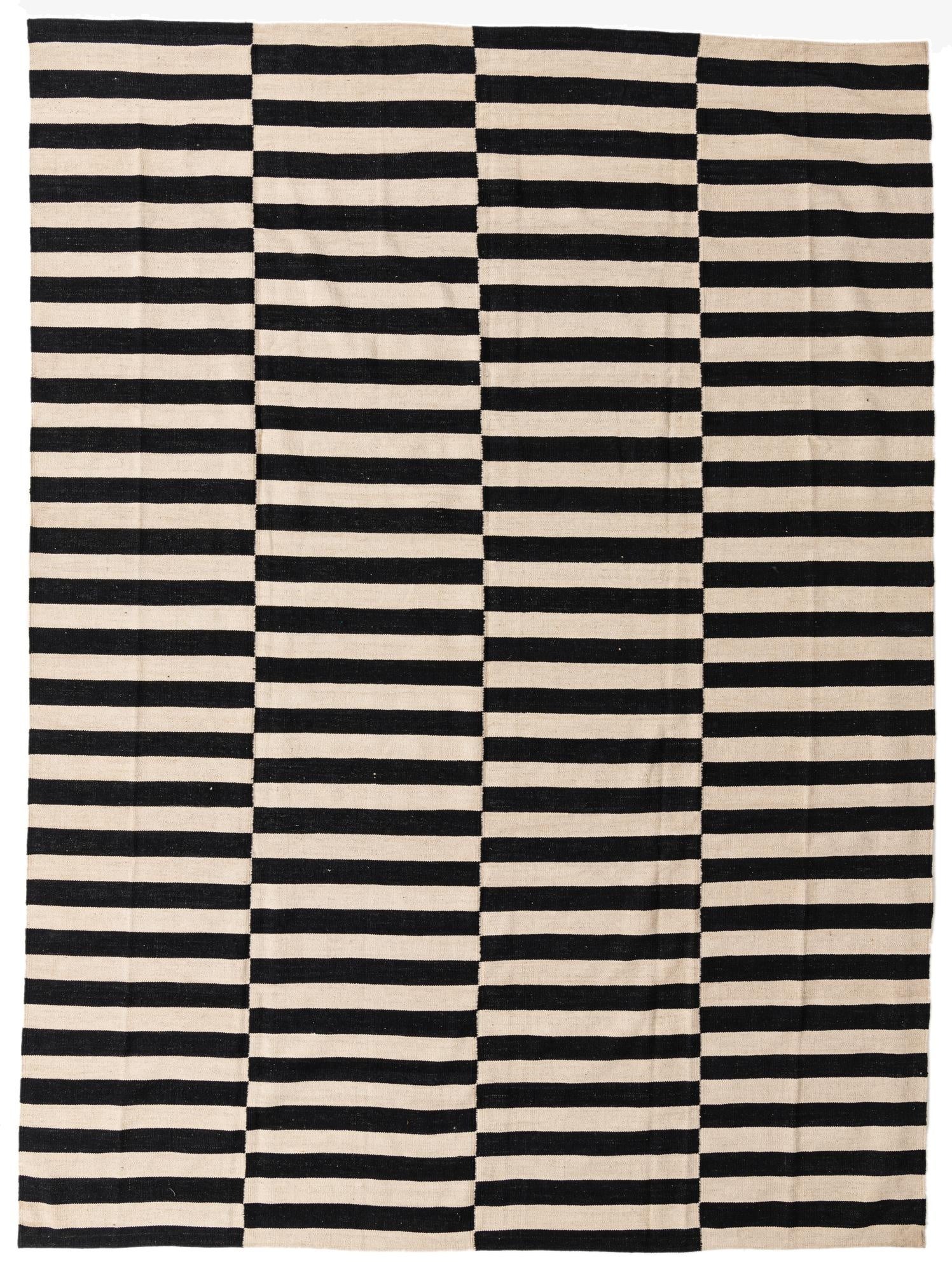 8' 2 x 11' 1  Hand Woven Kilim Modern Wool Rug