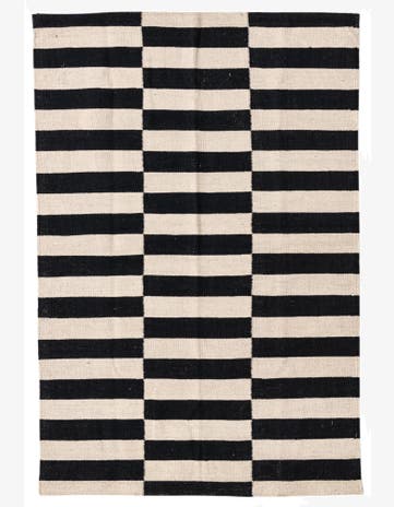 3' 3 x 5' Hand Woven Kilim Modern Wool Rug