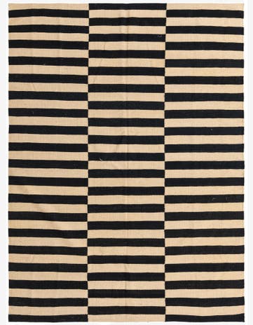 5' 9 x 7' 9 Hand Woven Kilim Modern Wool Rug