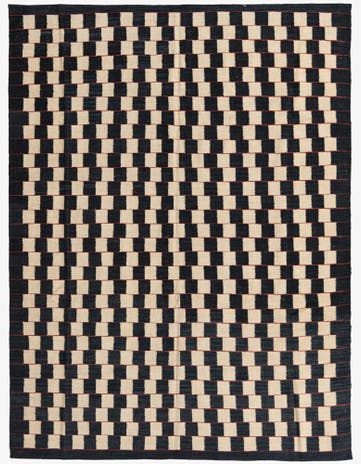 5' 8 x 7' 6 Hand Woven Kilim Modern Wool Rug