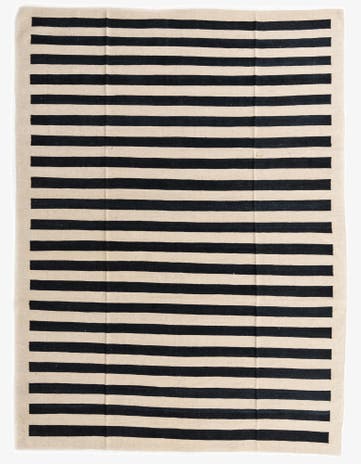 8' 3 x 11' Hand Woven Kilim Modern Wool Rug