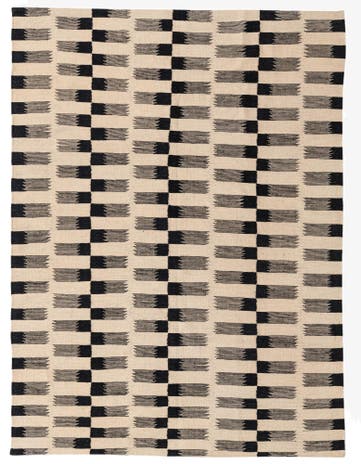 5' 9 x 7' 9 Hand Woven Kilim Modern Wool Rug