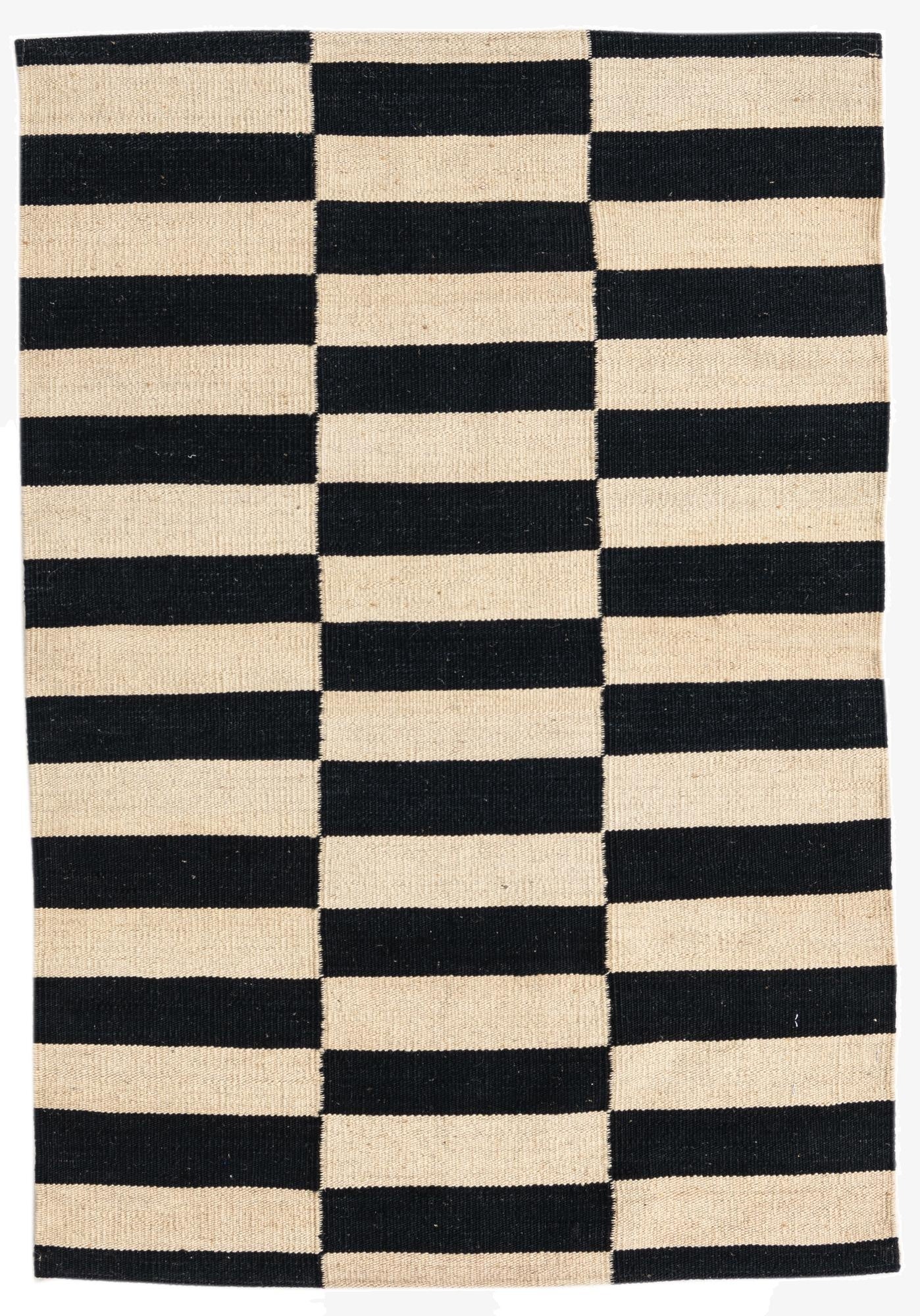 2' 7 x 3' 10  Hand Woven Kilim Modern Wool Rug