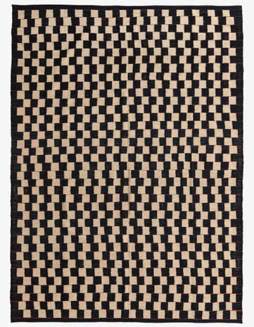 6' 10 x 9' 5 Hand Woven Kilim Modern Wool Rug