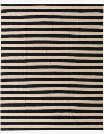 8' 2 x 10' Hand Woven Kilim Modern Wool Rug