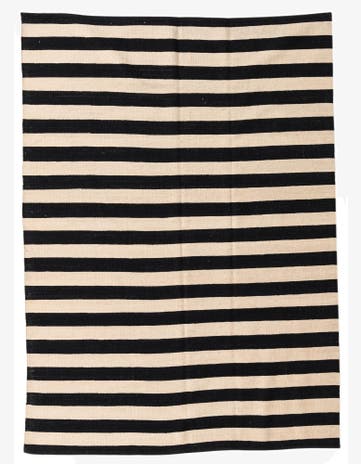 5' 6 x 7' 8 Hand Woven Kilim Modern Wool Rug