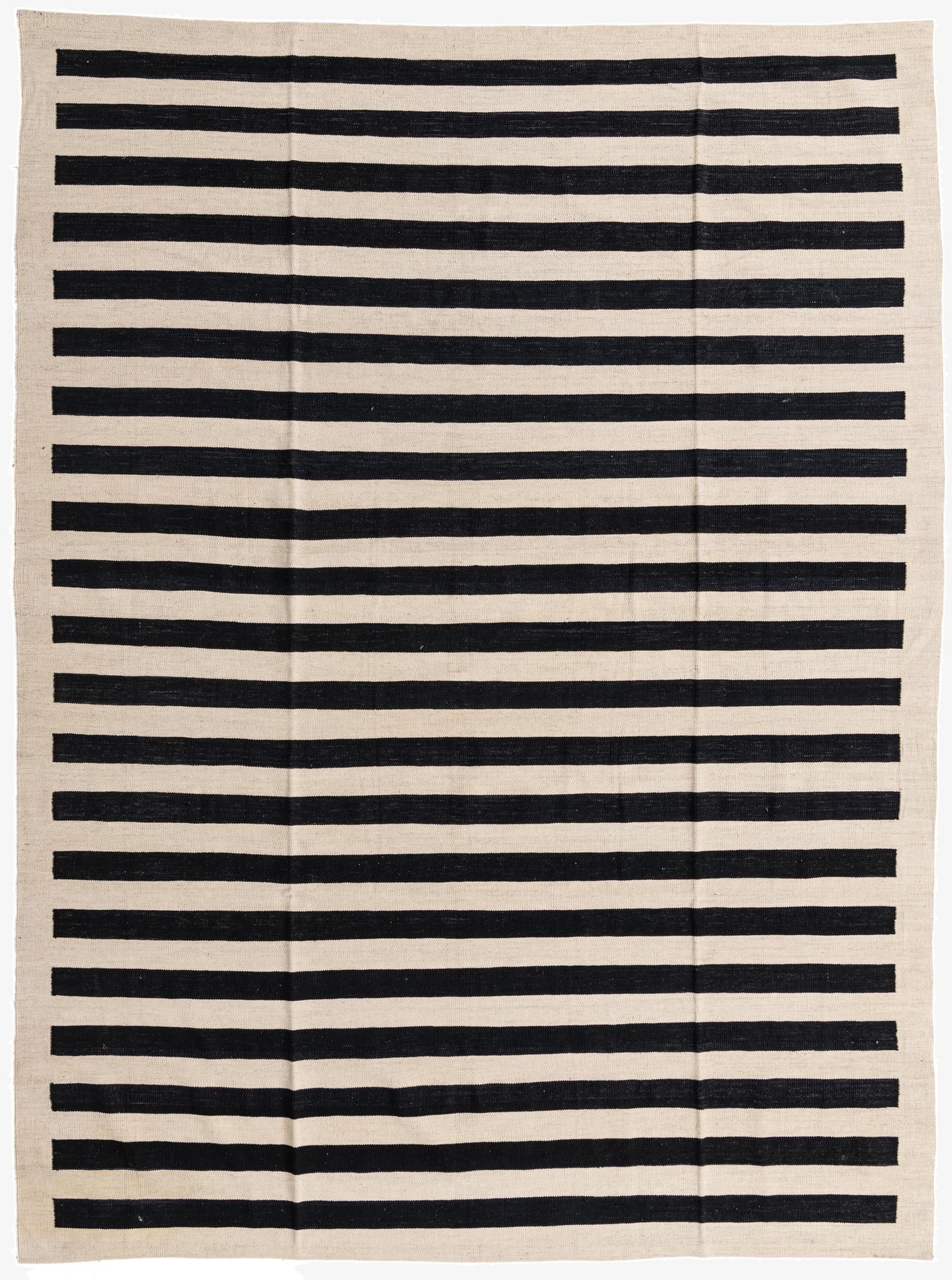 8' 5 x 11' 2  Hand Woven Kilim Modern Wool Rug