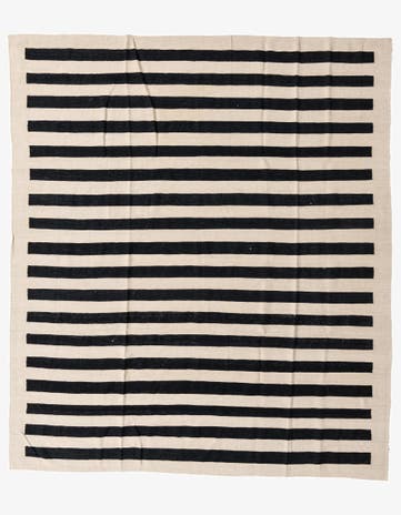 8' 3 x 9' 7 Hand Woven Kilim Modern Wool Rug