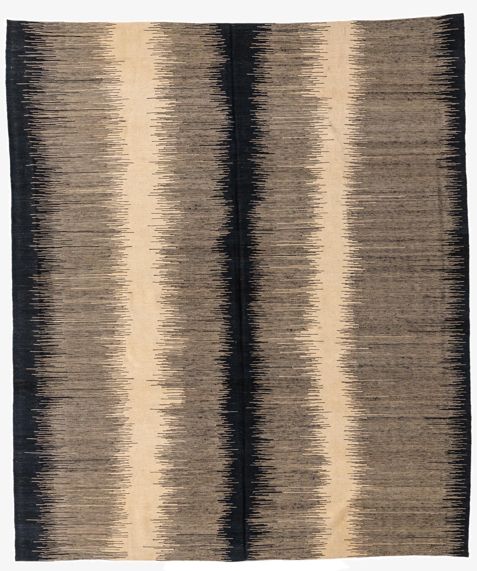 8' 2 x 9' 7  Hand Woven Kilim Modern Wool Rug