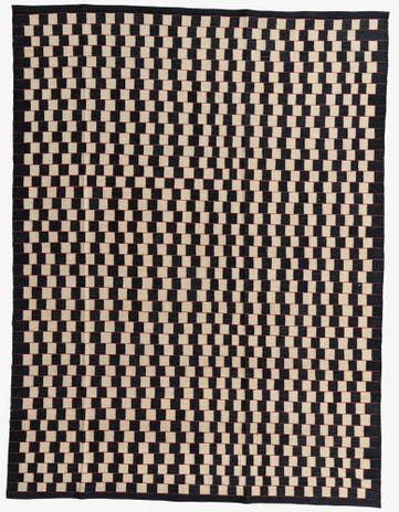 8' 5 x 11' 2 Hand Woven Kilim Modern Wool Rug