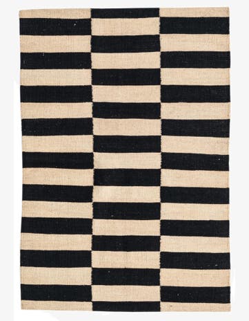 2' 7 x 3' 10 Hand Woven Kilim Modern Wool Rug
