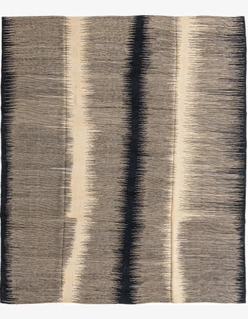 8' 1 x 9' 8 Hand Woven Kilim Modern Wool Rug