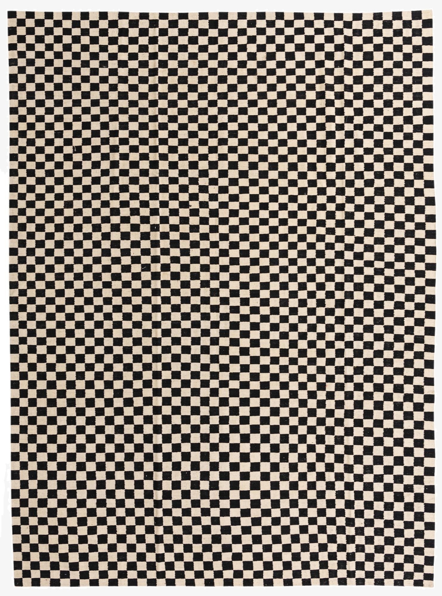 8' 6 x 11' 6  Hand Woven Kilim Modern Wool Rug