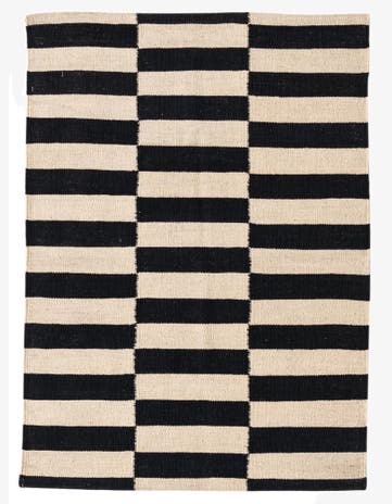 2' 9 x 3' 10 Hand Woven Kilim Modern Wool Rug